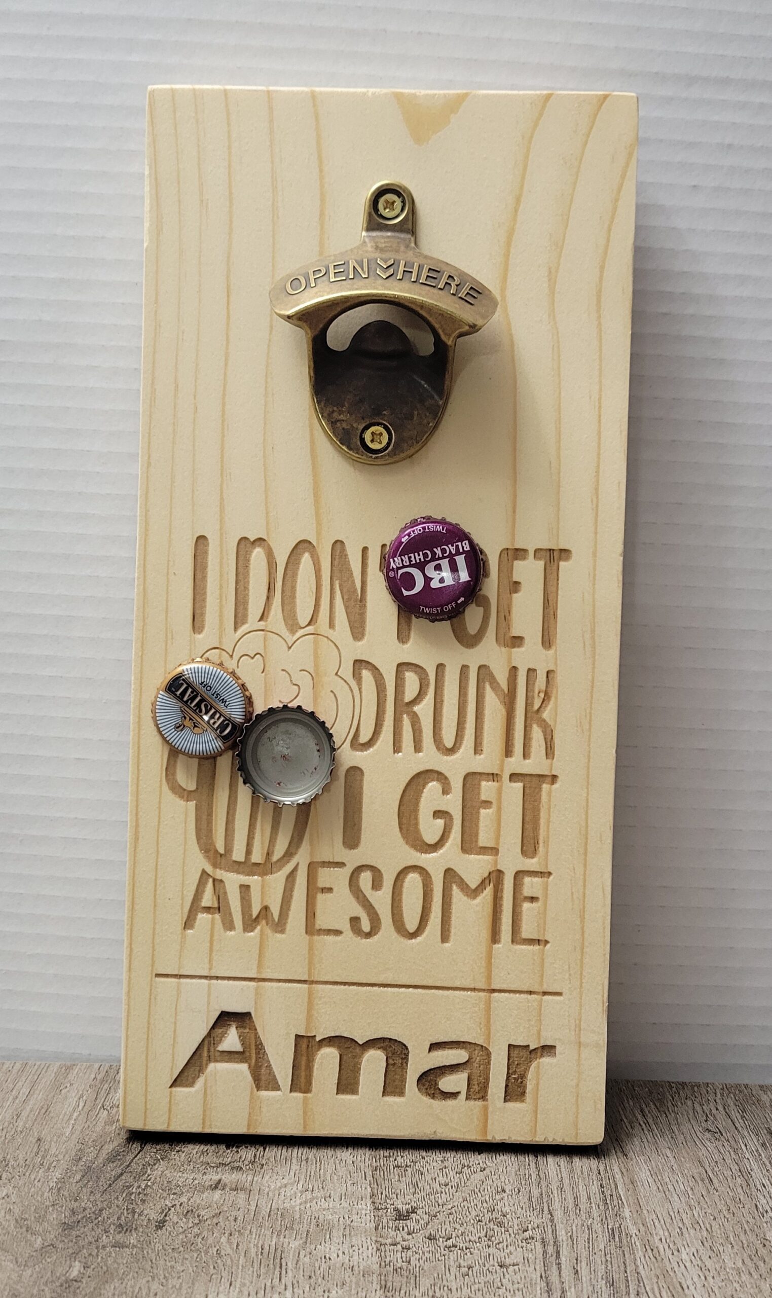 PERSONALIZED BOTTLE OPENER MAGNETIC "Thankful, Grateful and Truly Blessed" - Image 7