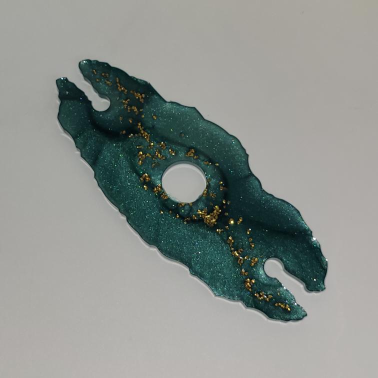 GREEN - RESIN WINE HOLDER - Image 2